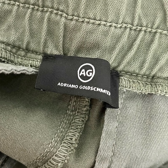 NWT Ag Adriano Goldschmied Women's Caden Jogger Trouser Pants in Green Size 26 - Picture 11 of 16